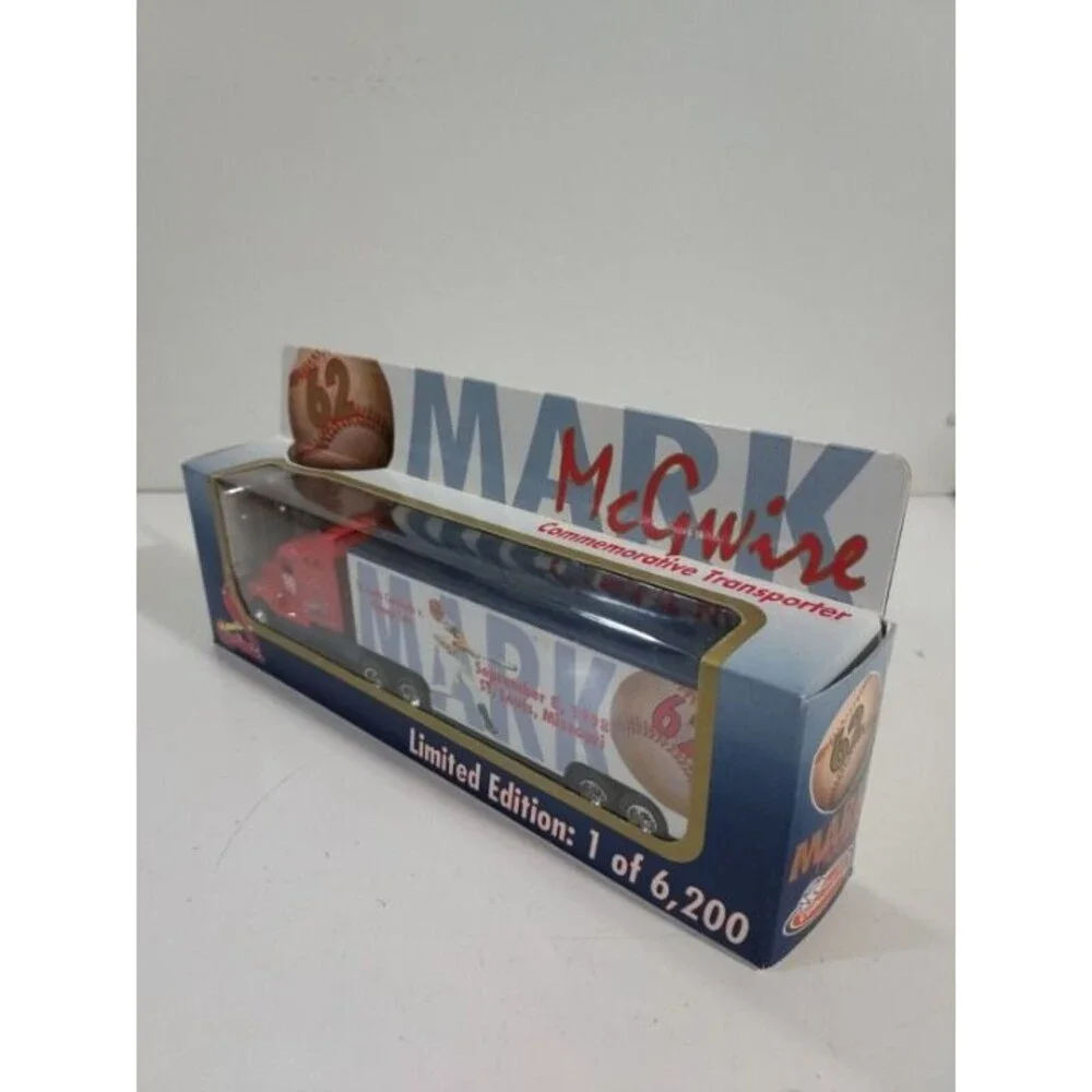 NIP White Rose Collectibles Die Cast 1:80 MLB Cardinals Mark McGwire Semi Truck